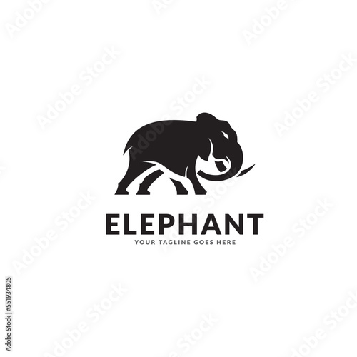 elephant head logo design inspiration.