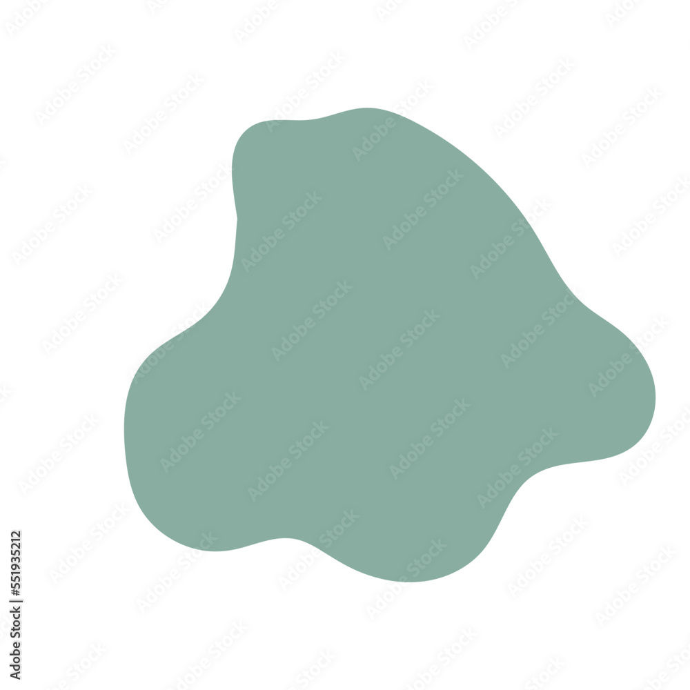 Organic Blob Shape Element Organic Blob Shape Element