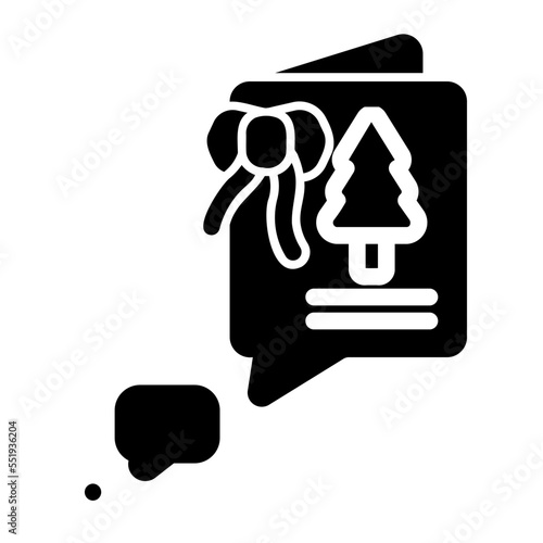 merry christmas icon