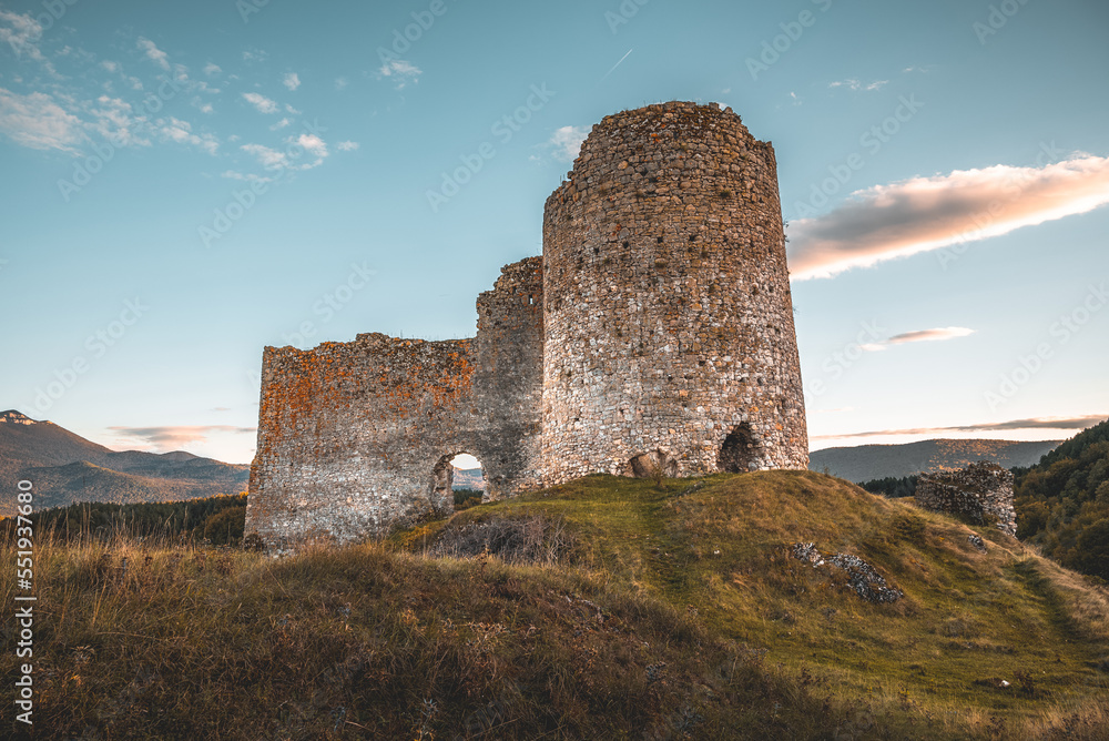 ruins of castle ruins of castle