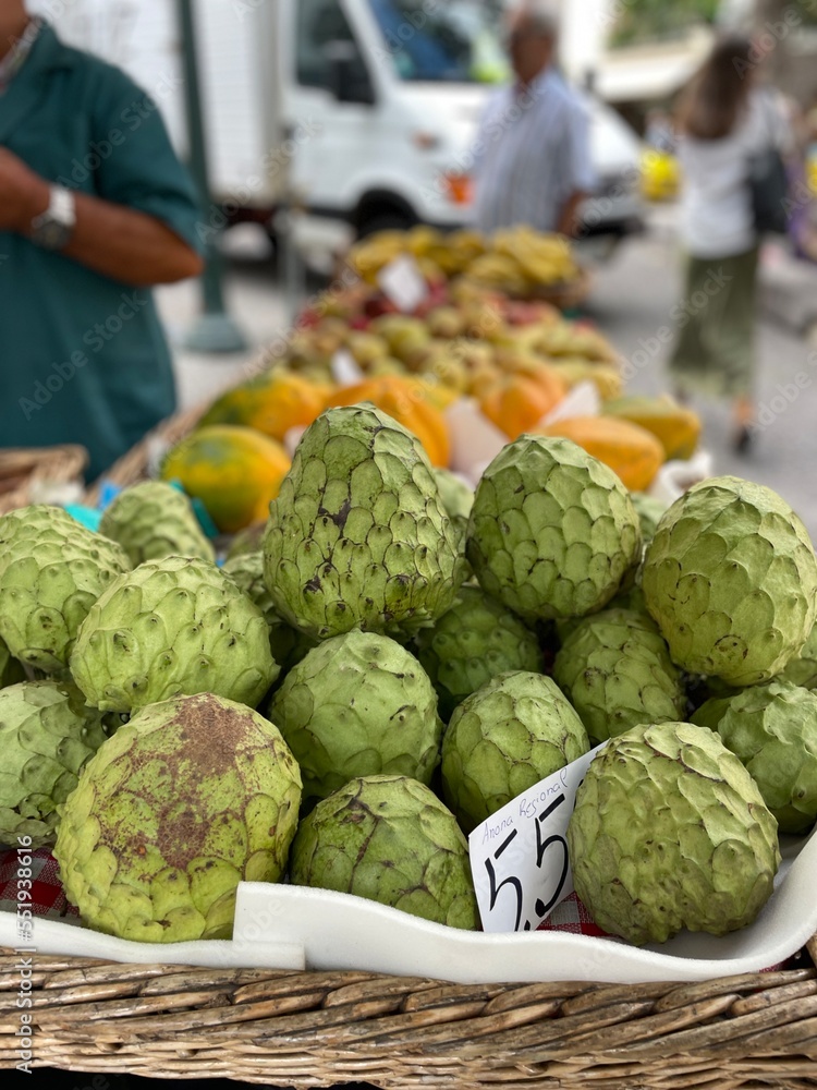 Fototapeta premium Fruits in the market