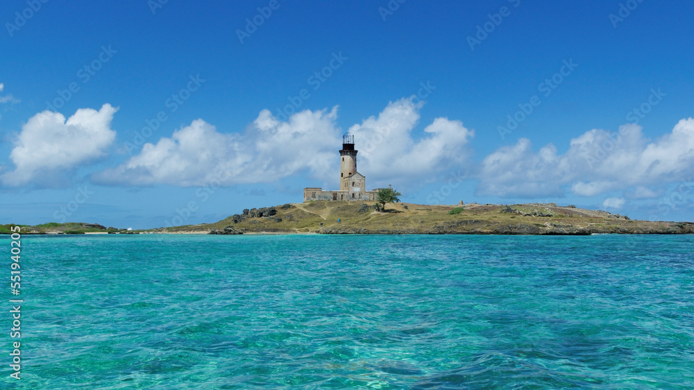 lighthouse in the Indian ocean