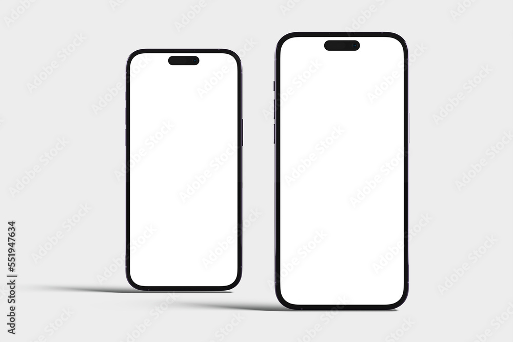 Smartphone Screen Blank Mockup Smartphone Screen Blank Mockup