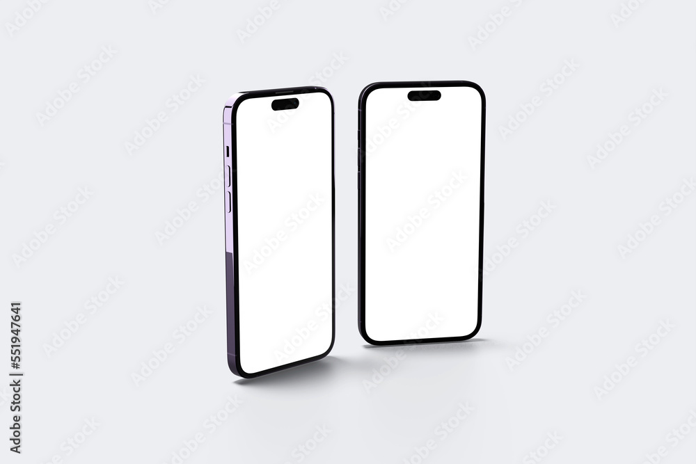 Smartphone Screen Blank Mockup Smartphone Screen Blank Mockup