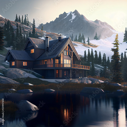 Cabin in Whistler BC © Peter
