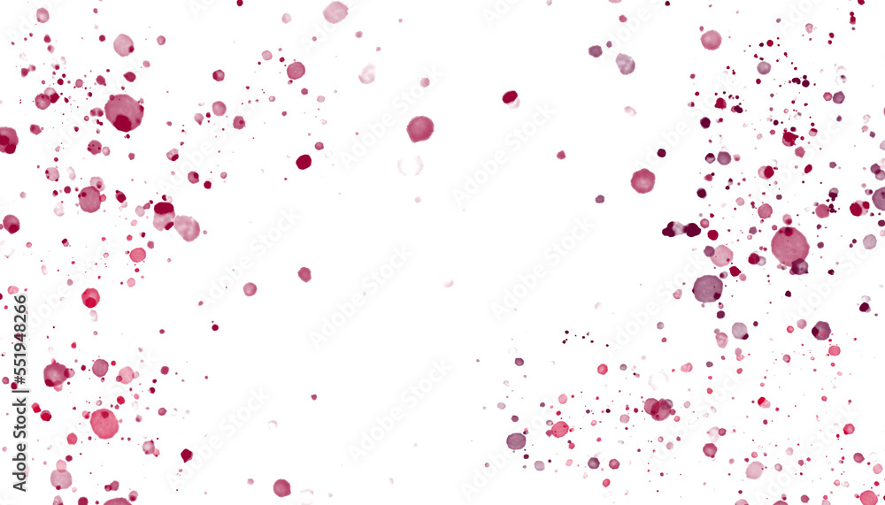 Abstract of splatter paint as background 