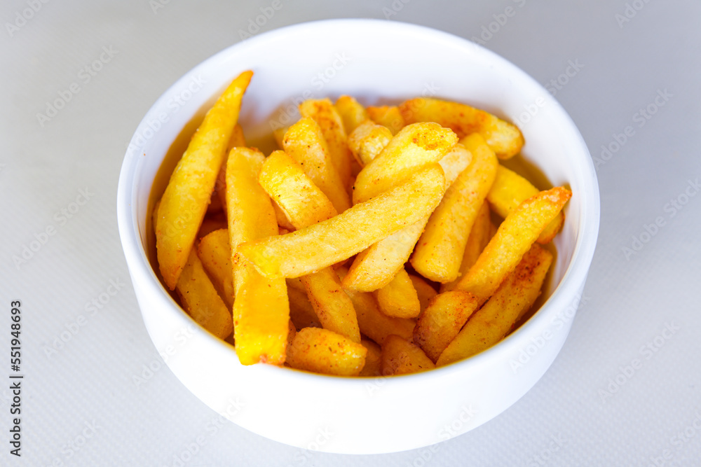 French fries Snack food crispy potato . Fast food or snacks concept. Patates cips. French fries Snack food crispy potato . Fast food or snacks concept. Patates cips.
