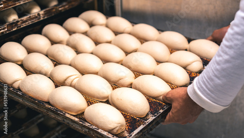 Pães Entrando no Forno photo