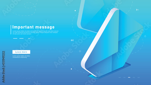 Sending message banner