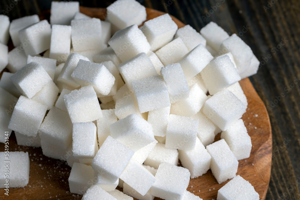 Refined white beet sugar, cubes Refined white beet sugar, cubes