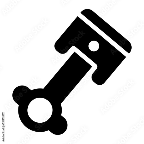 piston glyph icon