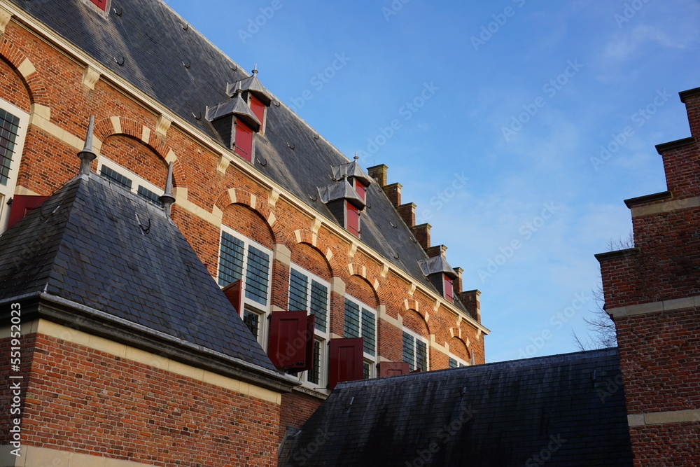 Foto Stock Willemstad Netherlands. A historic fortified town with a
