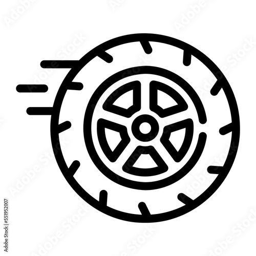 tire line icon