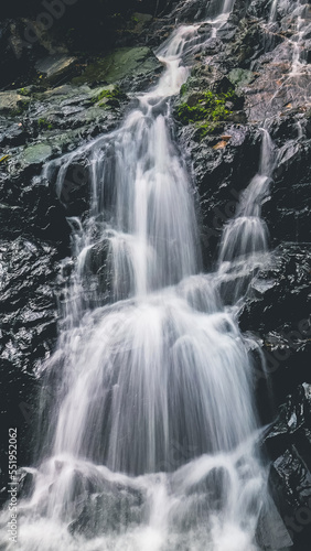 a Siu Chik Sha waterfall at TKO, hk