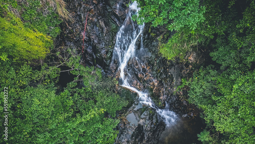 a Siu Chik Sha waterfall at TKO  hk
