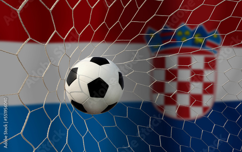 Football Cup competition between the national Netherlands and national Croatia.