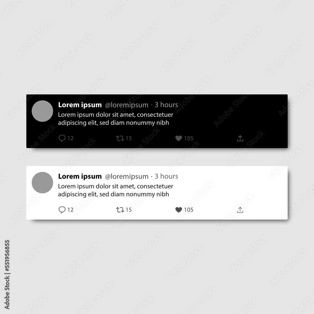 Twitter post tweet website mockup template Twitter post tweet website mockup template