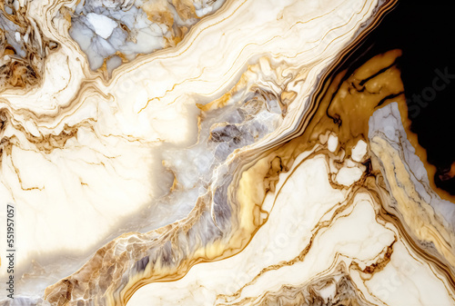Luxury Gold Marble texture background. Panoramic Marbling texture design for Banner, invitation, wallpaper, headers, website, print ads, packaging design template. 