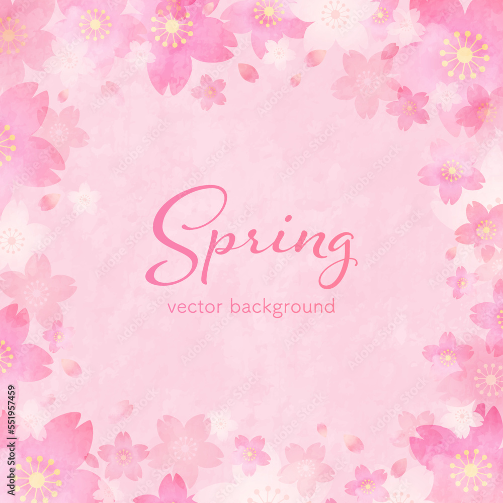 Vector illustration of pale cherry blossom. texture background. copy space. For banners, posters, etc. Vector illustration of pale cherry blossom. texture background. copy space. For banners, posters, etc.