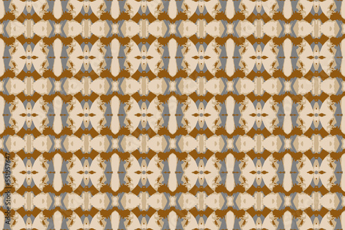 Abstract seamless pattern, seamless wallpaper, seamless background designed for use for interior,wallpaper,fabric,curtain,carpet,clothing,Batik,satin,background , illustration, Embroidery style.