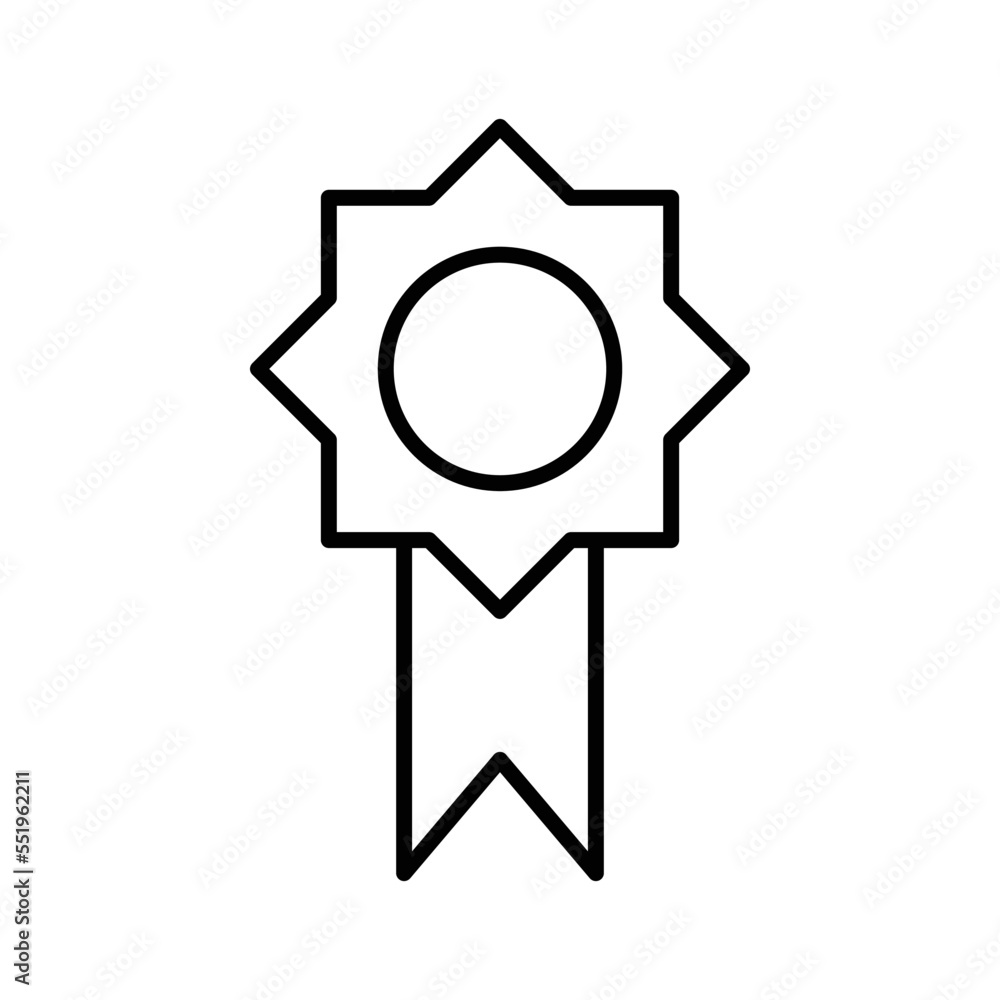 Award badge icon design template vector isolated illustration Award badge icon design template vector isolated illustration