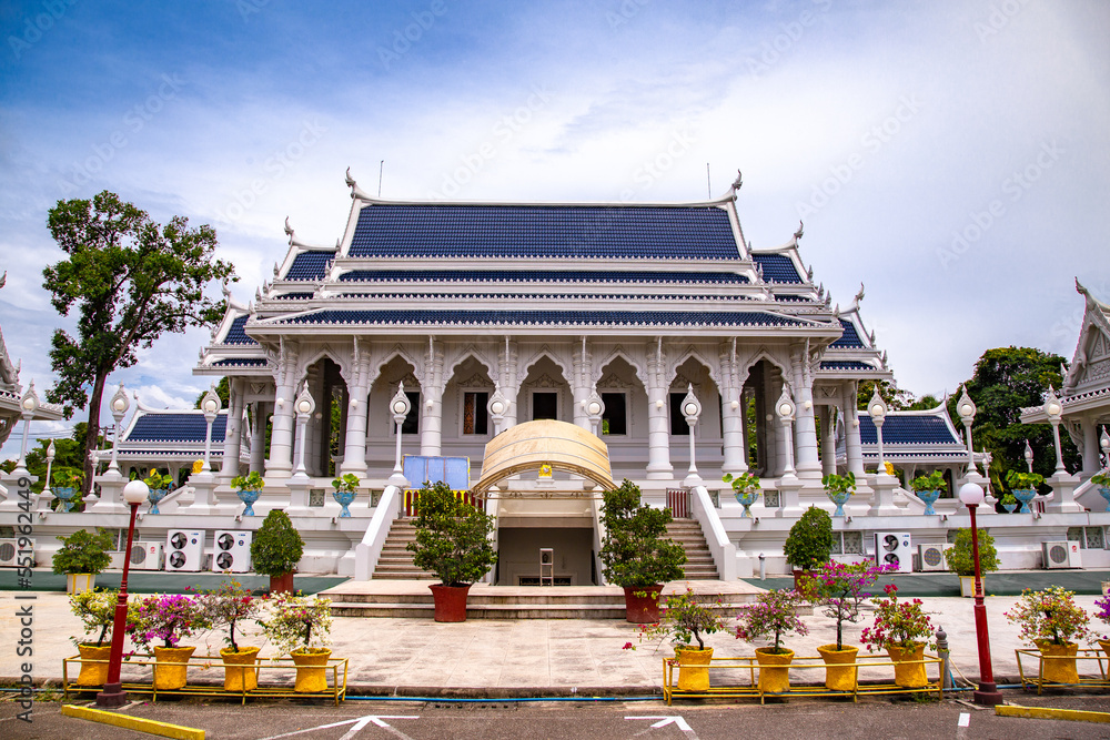 Wat Kaew Korawaram temple in Krabi town, Thailand