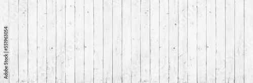 Panorama of Old White Wood Texture Backgrounds, Backdrop, Interior, For disign pattern.