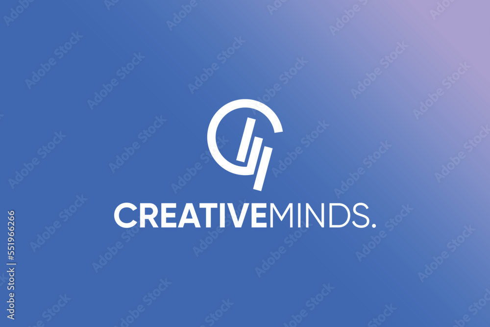 Creative Logo Design Template. CM Bulb Logo Template Creative Logo Design Template. CM Bulb Logo Template