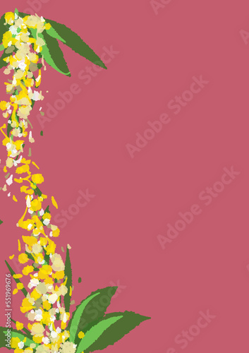 background with flowers Wedding flower frame wallpaper Japanese style