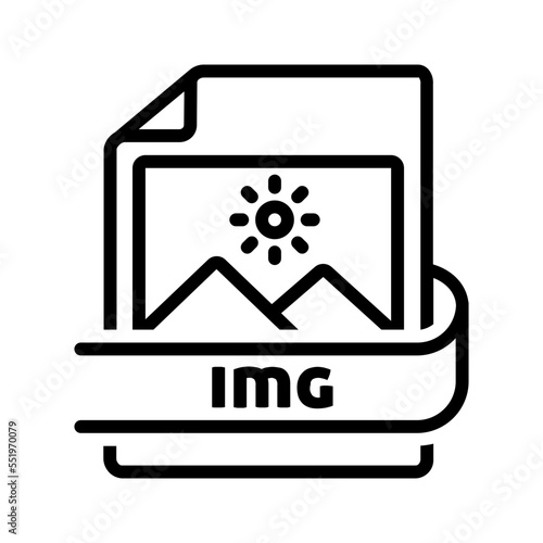 Black icon for Img