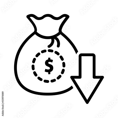 Black icon for Low Price