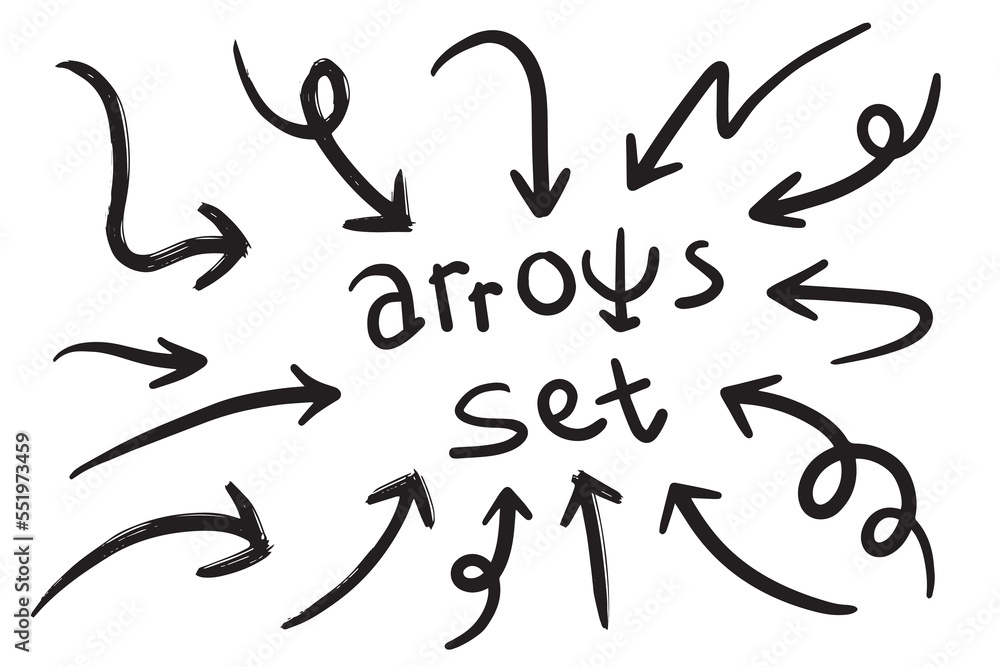 hand drawn alphabet hand drawn alphabet