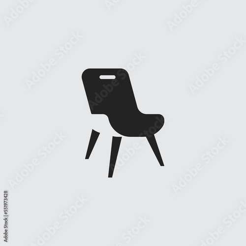 Aristech chair negative space logo simple designs