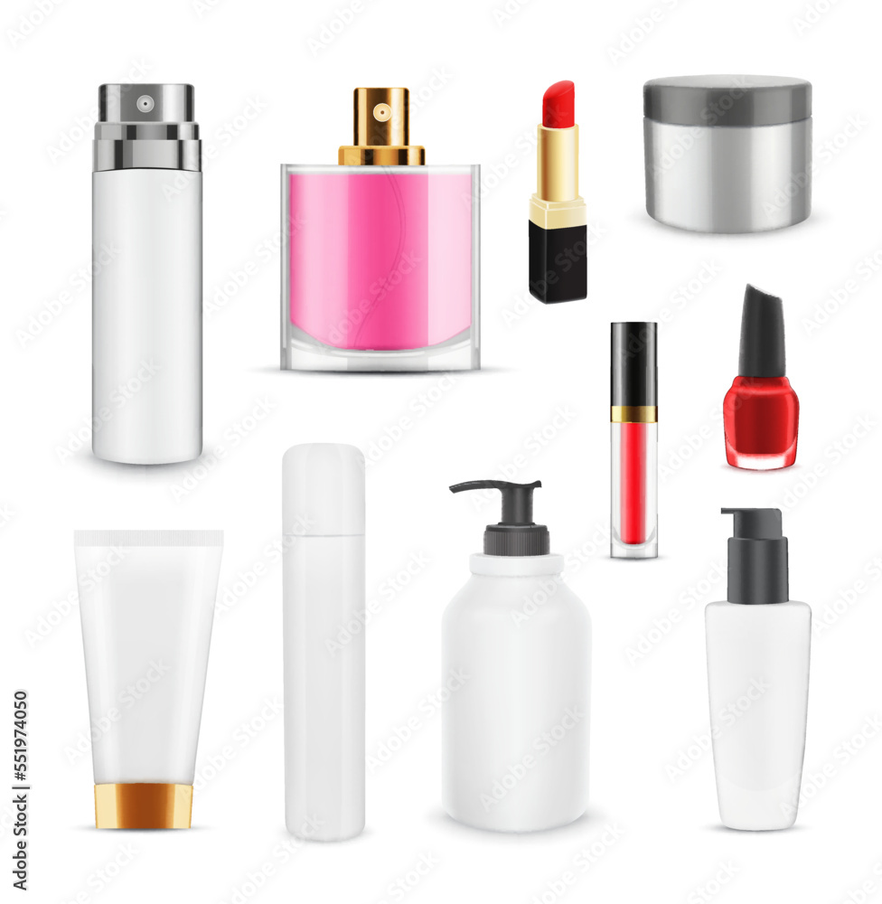 Mock up of cosmetic package Mock up of cosmetic package