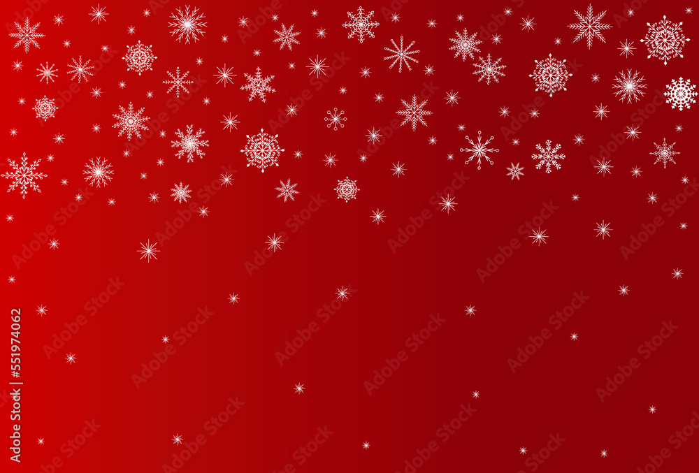  Winter holiday background with snow and flying snowflakes. For greeting cards, layouts, backgrounds, invitations