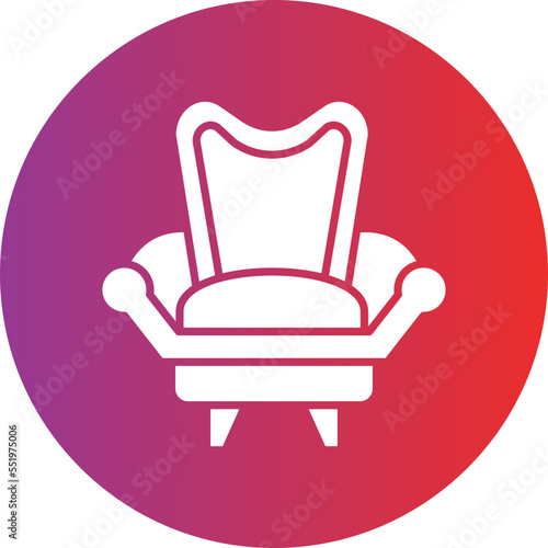 Armchair Icon Style