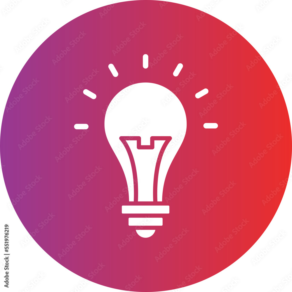 Fototapeta premium Idea Icon Style