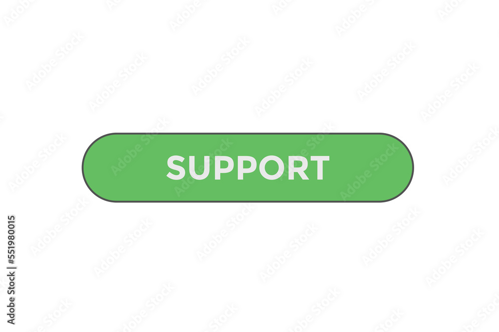 Support button web banner template Vector Illustration
Support button web banner template Vector Illustration