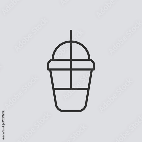 Soda vector icon sign symbol