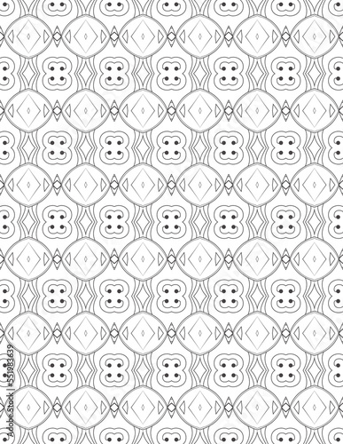 Adult Geometric Pattern Coloring Pages