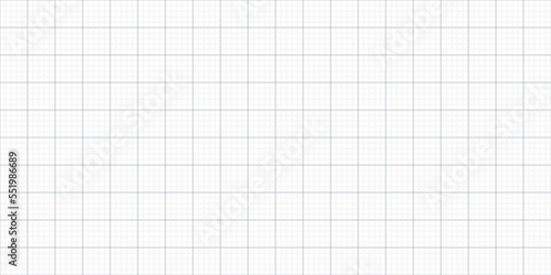 Millimeter graph paper grid seamless pattern. Abstract geometric squared background. Line pattern for school  technical engineering scale measurement. Vector illustration on white background.