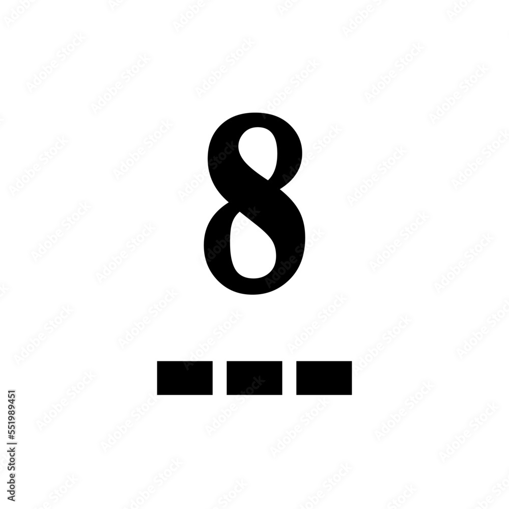 morse numbers line, black, icon, design, flat, style, trendy, collection, template morse numbers line, black, icon, design, flat, style, trendy, collection, template