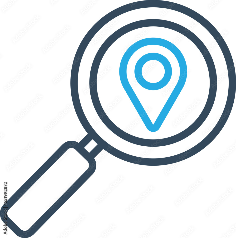 Search Location Vector Icon
Search Location Vector Icon