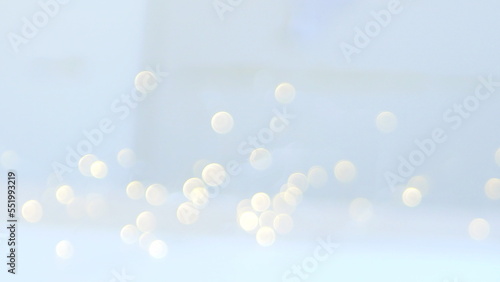 Bokeh of orange lights used for Christmas backgrounds.