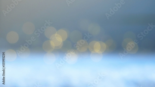 Bokeh of orange lights used for Christmas backgrounds.