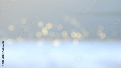 Bokeh of orange lights used for Christmas backgrounds.