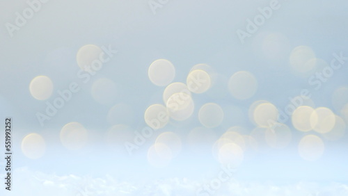 Bokeh of orange lights for background use.