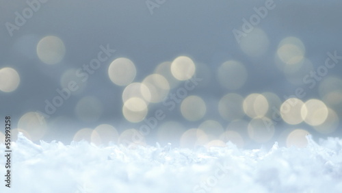 Bokeh of orange lights used for Christmas backgrounds.