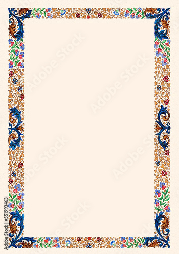 Papal Blessing Parchments Roman Catholic Church Certificate, Multipurpose Religious Certificate, Medieval Manual Script Certificate