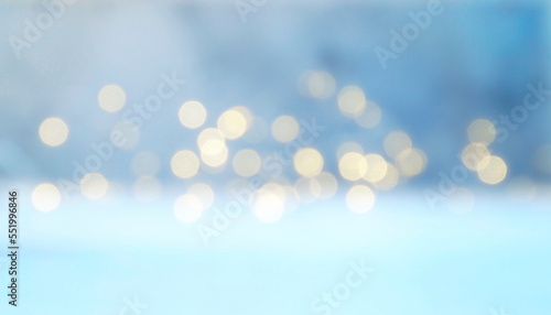 Bokeh of orange lights for background use.